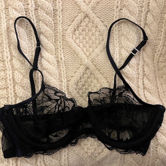 La Perla Black Lace Bra - Picture 1 of 6